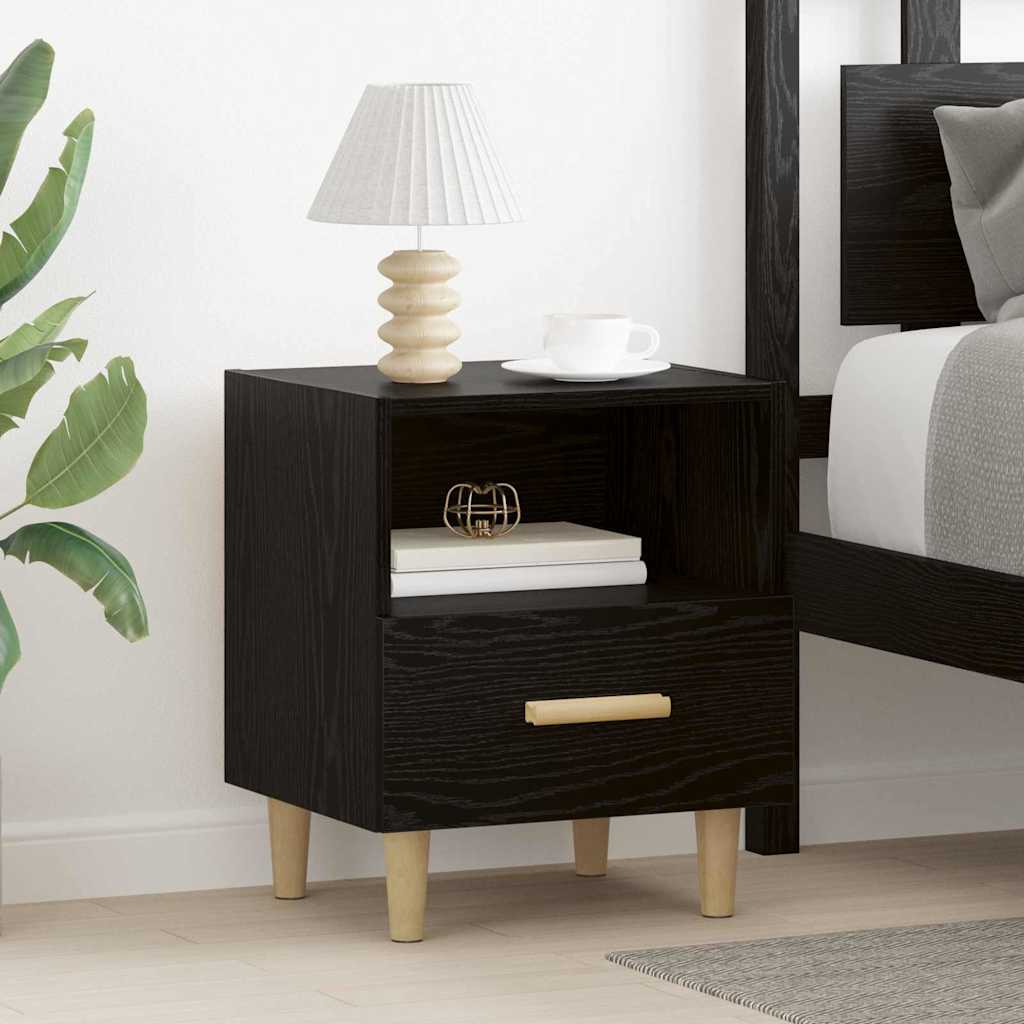 vidaXL Bedside Cabinet 40x35x47 cm White
