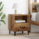 vidaXL Nightstand Engineered Wood White