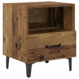 vidaXL Nightstand Engineered Wood White