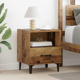 vidaXL Nightstand Engineered Wood White