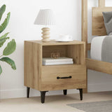vidaXL Nightstand Engineered Wood White