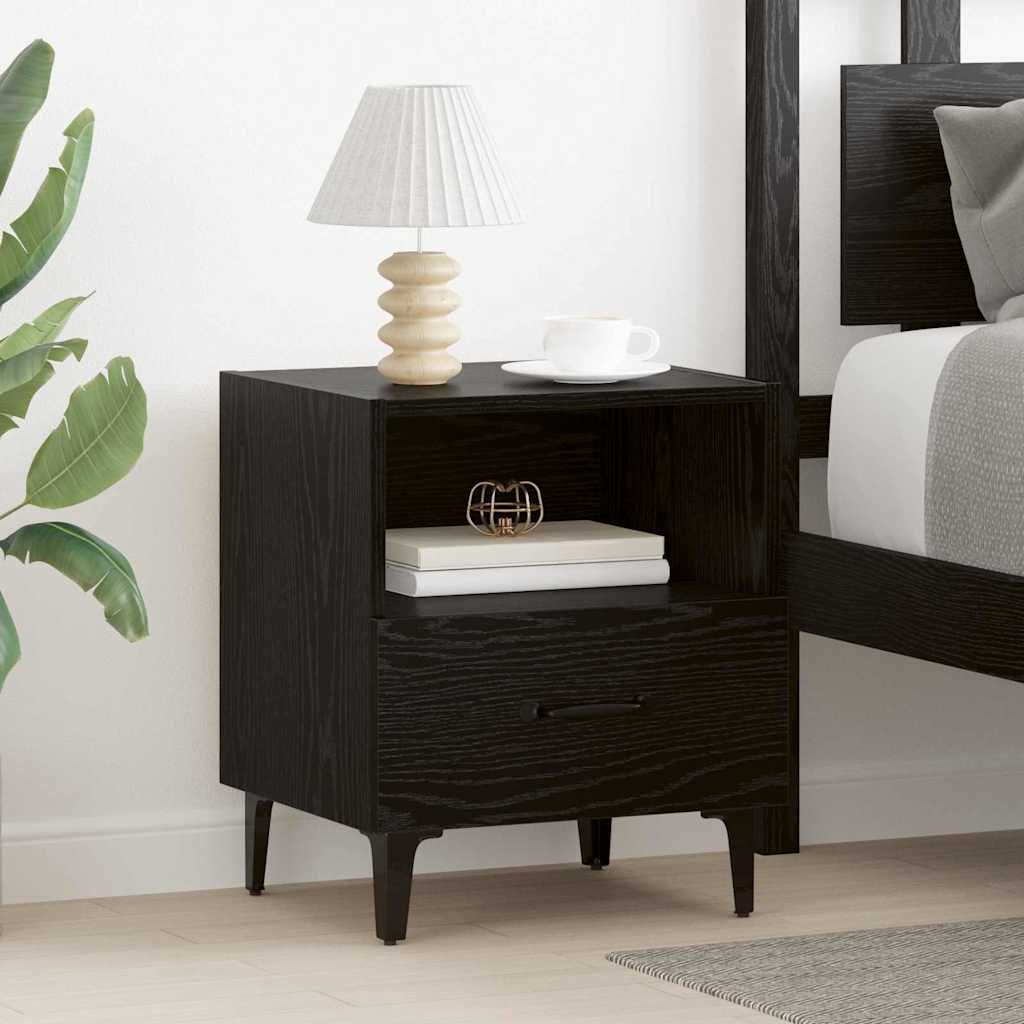 vidaXL Nightstand Engineered Wood White