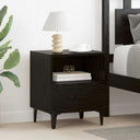 vidaXL Nightstand Engineered Wood White