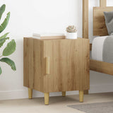 vidaXL Nachtkastje bewerkt hout wit
