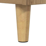 vidaXL Nachtkastje bewerkt hout wit