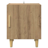 vidaXL Nachtkastje bewerkt hout wit