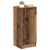 vidaXL Dressoir 30x30x70 cm bewerkt hout wit