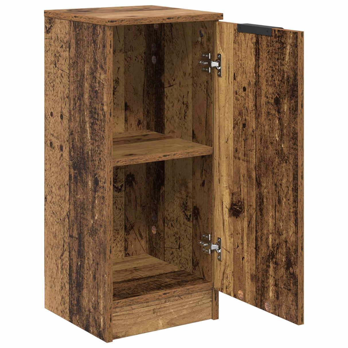 vidaXL Dressoir 30x30x70 cm bewerkt hout wit