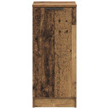 vidaXL Dressoir 30x30x70 cm bewerkt hout wit
