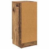 vidaXL Dressoir 30x30x70 cm bewerkt hout wit
