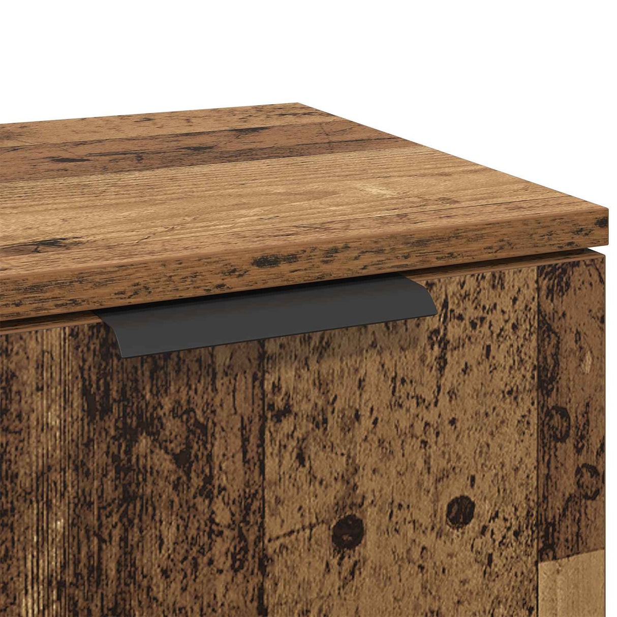 vidaXL Dressoir 30x30x70 cm bewerkt hout wit