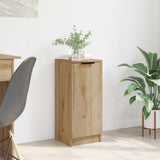 vidaXL Dressoir 30x30x70 cm bewerkt hout wit