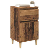 vidaXL Nightstand 40x35x70 cm white
