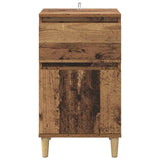 vidaXL Nightstand 40x35x70 cm white