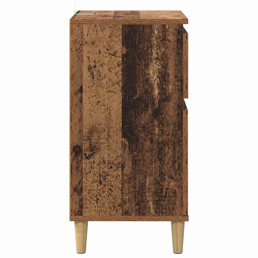 vidaXL Nightstand 40x35x70 cm white