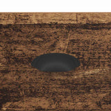 vidaXL Nachtkastje 39x39x47,5 cm bewerkt hout wit