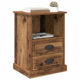 vidaXL Nightstand 43x36x60 cm white