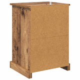 vidaXL Nightstand 43x36x60 cm white