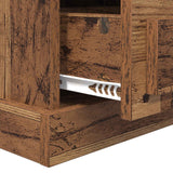 vidaXL Nightstand 43x36x60 cm white