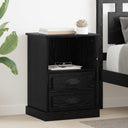 vidaXL Nightstand 43x36x60 cm white