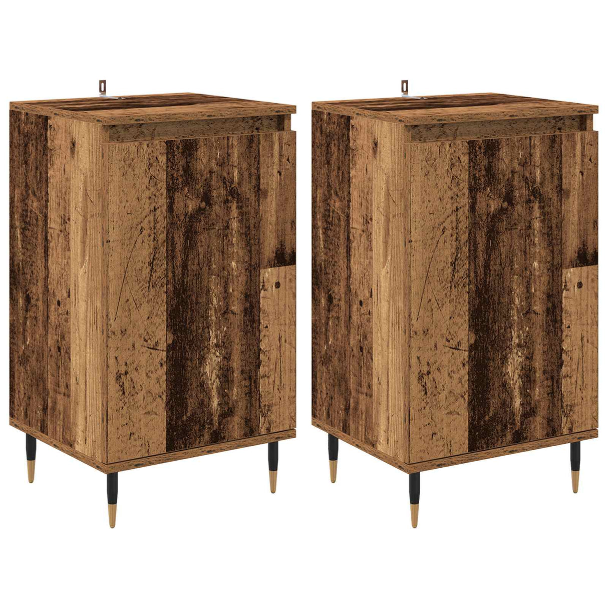 vidaXL Dressoir 40x35x70 cm bewerkt hout wit