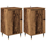 vidaXL Dressoir 40x35x70 cm bewerkt hout wit