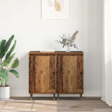 vidaXL Dressoir 40x35x70 cm bewerkt hout wit