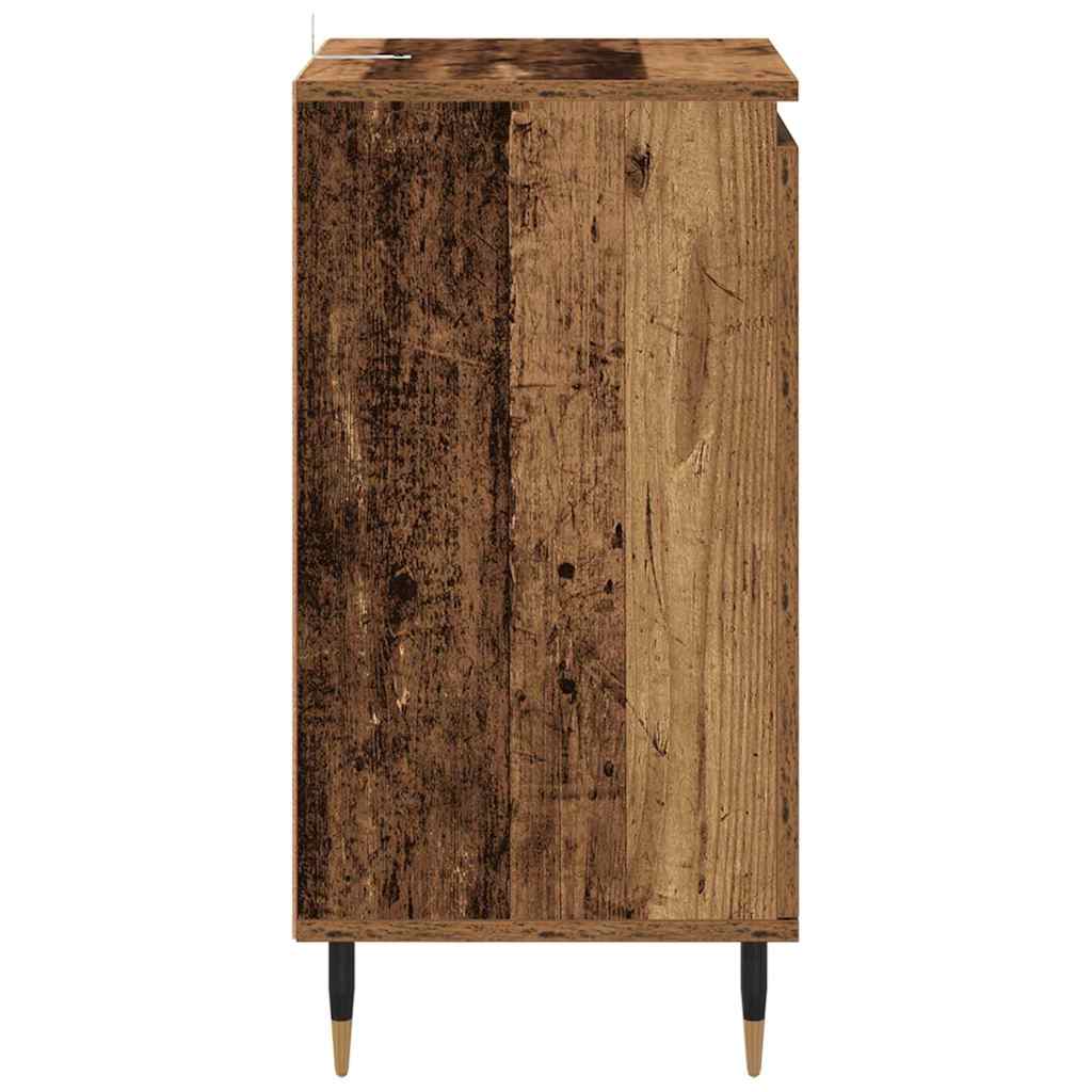 vidaXL Dressoir 40x35x70 cm bewerkt hout wit