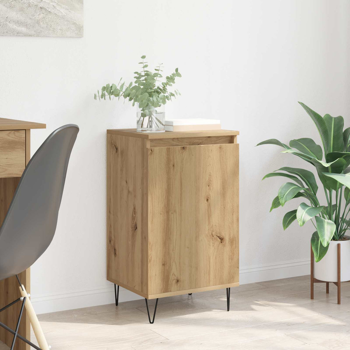 vidaXL Dressoir 40x35x70 cm bewerkt hout wit