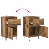 vidaXL Dressoir 40x35x70 cm bewerkt hout wit