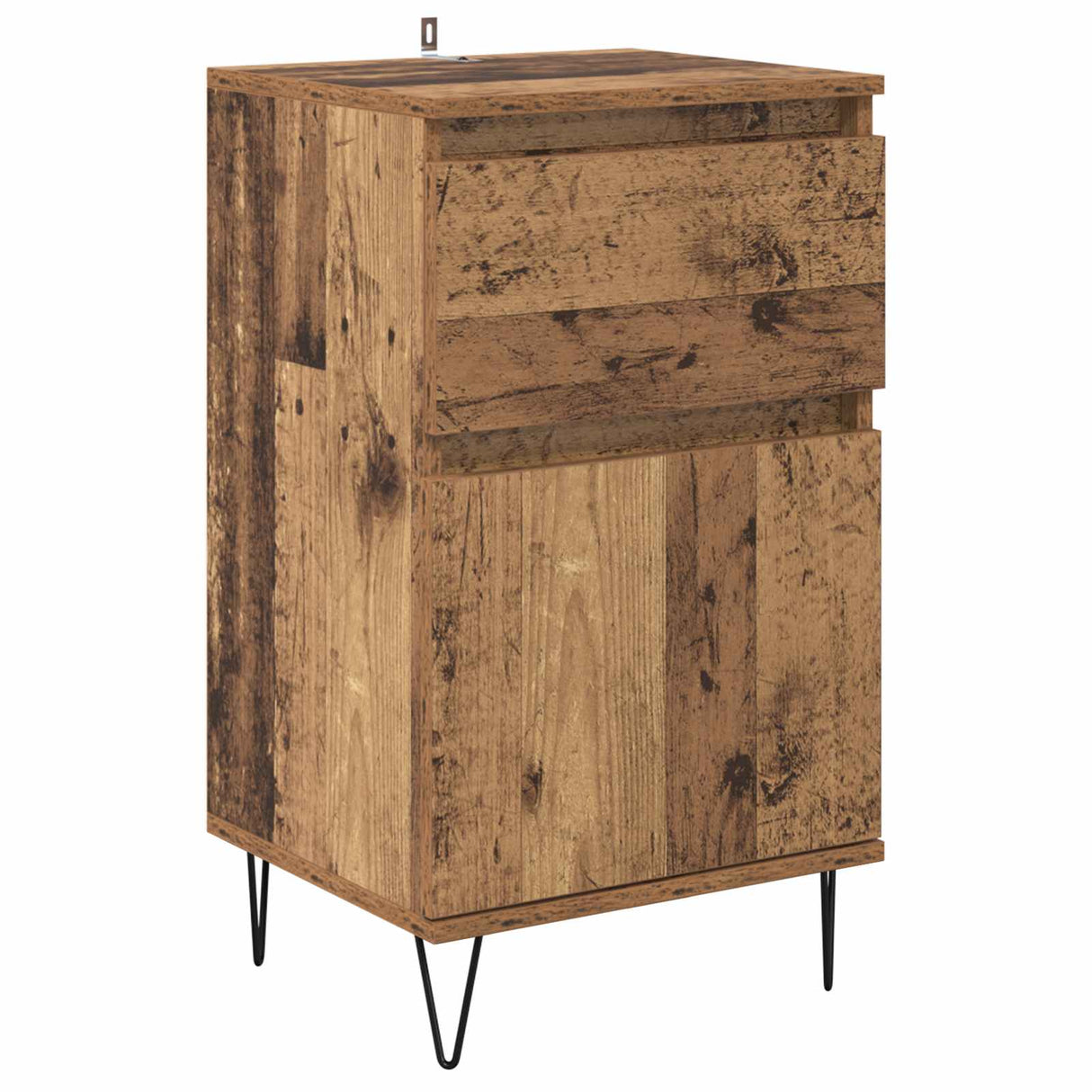 vidaXL Dressoir 40x35x70 cm bewerkt hout wit