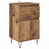 vidaXL Dressoir 40x35x70 cm bewerkt hout wit