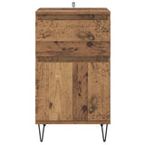vidaXL Dressoir 40x35x70 cm bewerkt hout wit