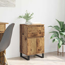 vidaXL Dressoir 40x35x70 cm bewerkt hout wit