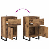 vidaXL Dressoir 40x35x70 cm bewerkt hout wit