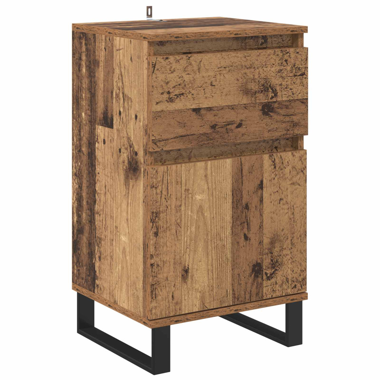 vidaXL Dressoir 40x35x70 cm bewerkt hout wit