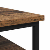 vidaXL Nightstand 40x42x60 cm engineered wood black