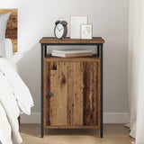 vidaXL Nightstand 40x42x60 cm engineered wood black