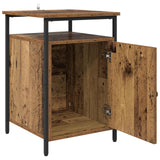 vidaXL Nightstand 40x42x60 cm engineered wood black
