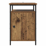 vidaXL Nightstand 40x42x60 cm engineered wood black