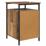 vidaXL Nightstand 40x42x60 cm engineered wood black