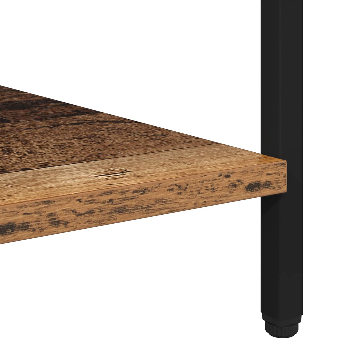 vidaXL Nightstand 40x41x50 cm engineered wood black