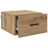 vidaXL Wall-Mounted Nightstand 35x35x20 cm White