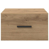 vidaXL Wall-Mounted Nightstand 35x35x20 cm White