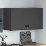 vidaXL Zwart 90 x 40 x 53 cm Poedergecoat staal