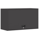 vidaXL Zwart 90 x 40 x 53 cm Poedergecoat staal