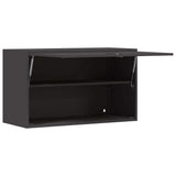 vidaXL Zwart 90 x 40 x 53 cm Poedergecoat staal