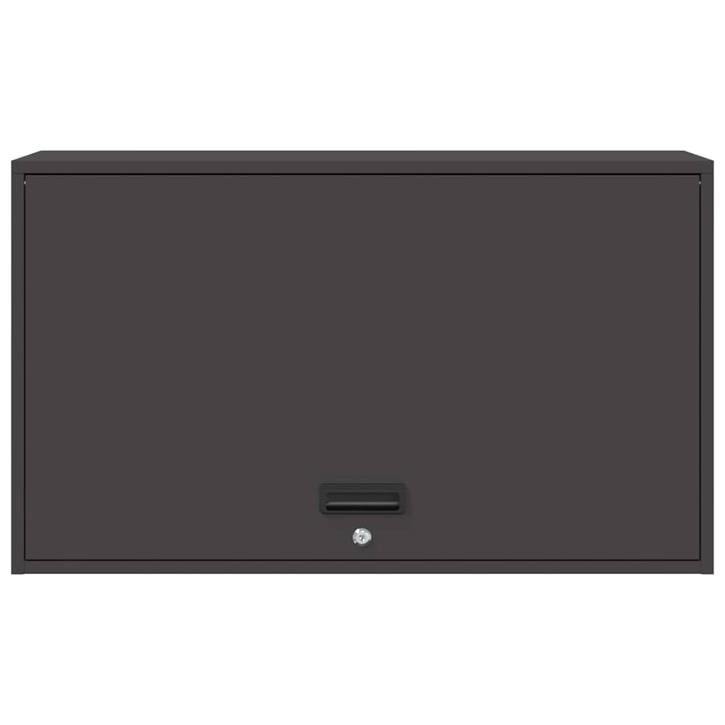 vidaXL Zwart 90 x 40 x 53 cm Poedergecoat staal