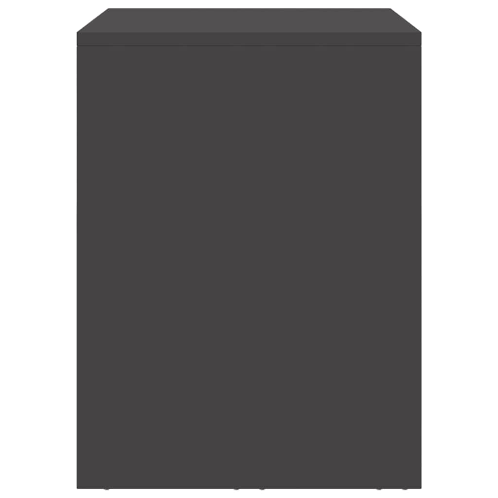 vidaXL Zwart 90 x 40 x 53 cm Poedergecoat staal