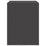 vidaXL Zwart 90 x 40 x 53 cm Poedergecoat staal
